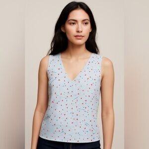 Babaton Patterned Sleeveless Top